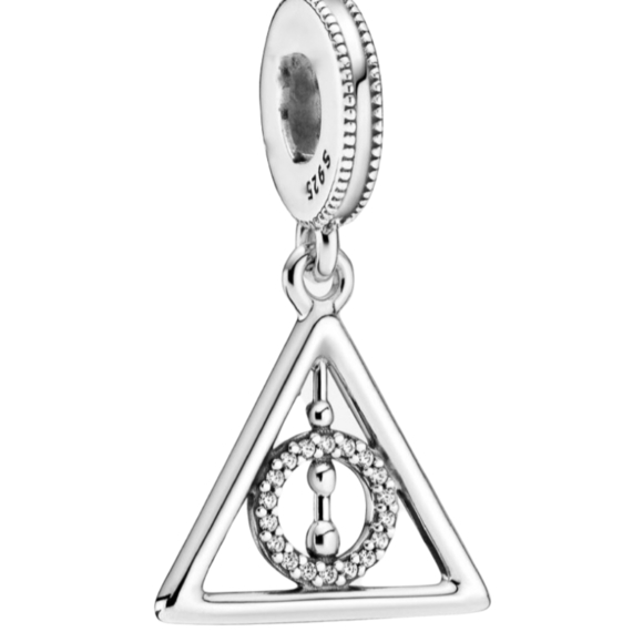 Warner Bros. Jewelry - 925 Silver Harry Potter Deathly Hallows Charm